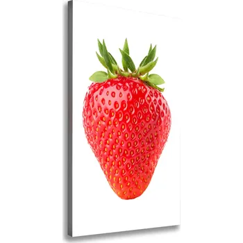 Obraz Vertikální Vertikální Foto obraz na plátně do obýváku Jahoda