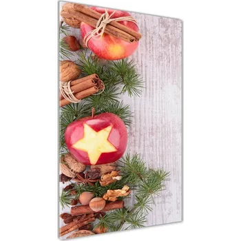 Obraz Foto obraz akrylový vertikální Sváteční jablka