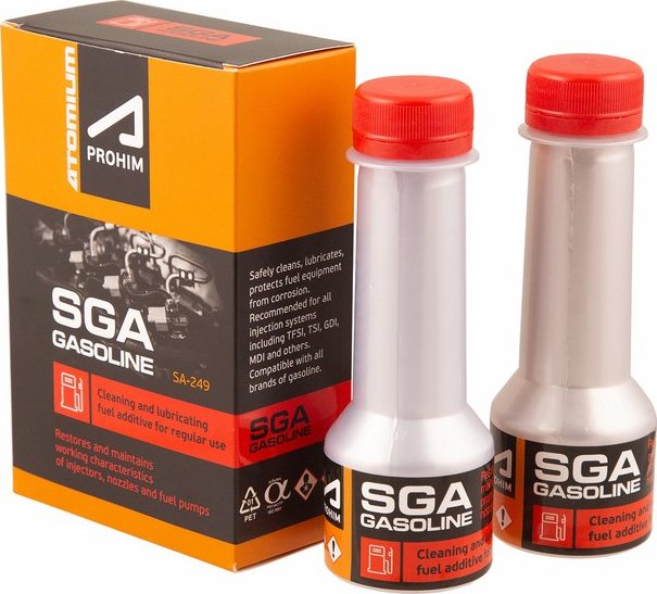 Atomium A-prohim ™ SGA Čisticí přísada do paliva pro benzínové motory, 100ml