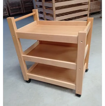 Servírovací stolek DE servírovací stolek s držadlem