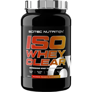Proteinový nápoj Scitec Nutrition Iso Whey Clear 1025 g Příchuť: peach-mango