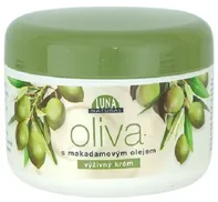 Luna Natural Oliva s makadamovým olejem výživný krém na tělo a obličej 300 ml