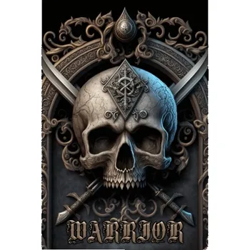 Obraz Fotoplátno 2:3 s potiskem Obraz Skull Warrior