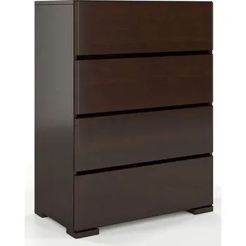 Komoda Komoda borovice - Sandemo 4S80 Odstín moření: Palisander