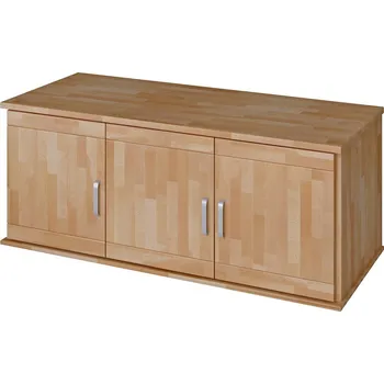 Šatní skříň Nástavec buk - Omega 3D Odstín moření: Bílá krycí barva