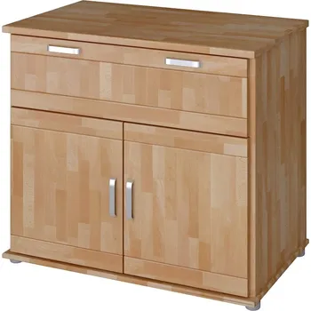 Komoda Komoda buk - Gama 2D Grand Odstín moření: Bílá transparentní