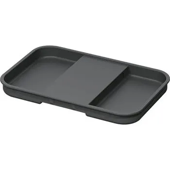 Odpadkový koš NINKA samostatné víko na nádobu 4,2L / 5,5L / 8L plast tmavě šedý