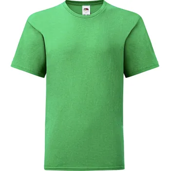 Dívčí tričko Fruit of the Loom Dětské triko 61-023-0 Kelly Green 116