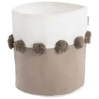 Hračka pro nejmenší TODDLEKIND Uložný koš small Tan