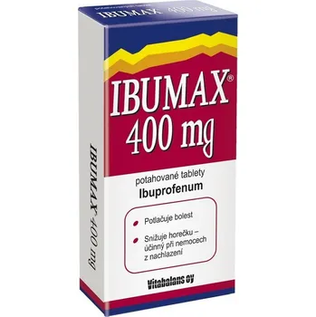 Lék na bolest, zánět a horečku Ibumax 400 mg