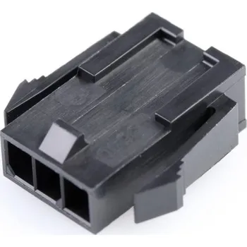 Elektrický konektor Molex zásuvkový konektor na kabel 3, rozteč 3 mm, 436400300, 1 ks Bag