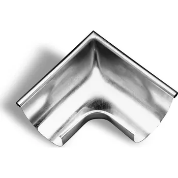 okap Žlabový roh vnější 250 mm / pozink RAL 7016 šedý 10ks/bal