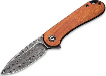 kapesní nůž Civivi Elementum Damascus Cuibourtia Wood C907DS-2