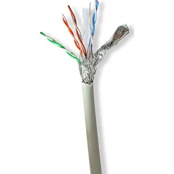 Síťový kabel Roll | CAT6 | Lanko CCBG8528GY100 Nedis