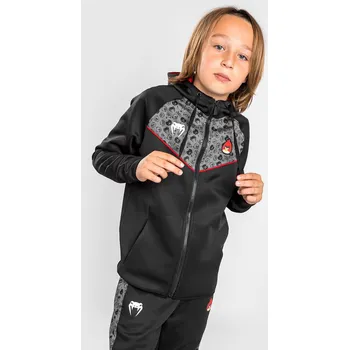 Chlapecká mikina DĚTSKÁ mikina Venum Angry Birds se zipem - černá Velikost: 6 let