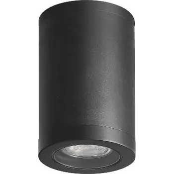 Bodové svítidlo Venkovní stropní bodové přisazené svítidlo Luxera MOPTI 48325 GU10 1x7W IP54 černé