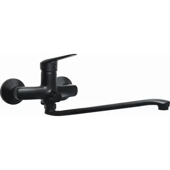 dřezová baterie Deante NEO BORO BMO N56M s připojením sprchy černá matná