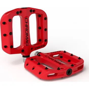 Pedál na kolo Chromag Synth Red
