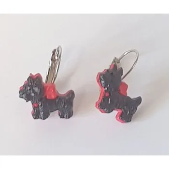 Náušnice Veselé náušnice - pejsek