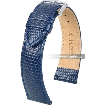 Řemínek na hodinky Řemínek k hodinkám HIRSCH Rainbow modrá (80) 14 mm dámský