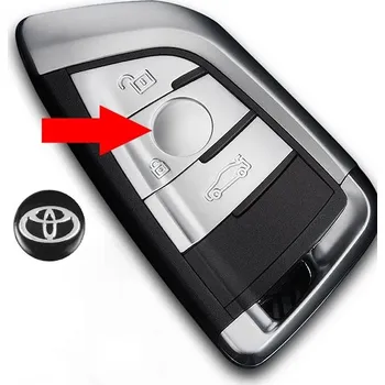 Znak automobilu TOYOTA znak - emblém na klíček kulatý 14mm