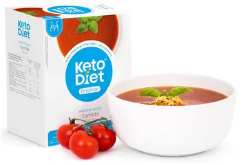 Keto dieta KetoDiet Proteinová polévka s nudlemi 7x 34 g rajčatová 