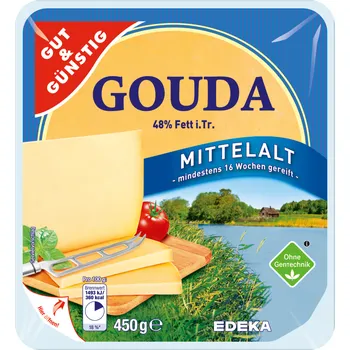 G+G Gouda uleželá v jednom kuse 48 tuku i. Tr. 450 g