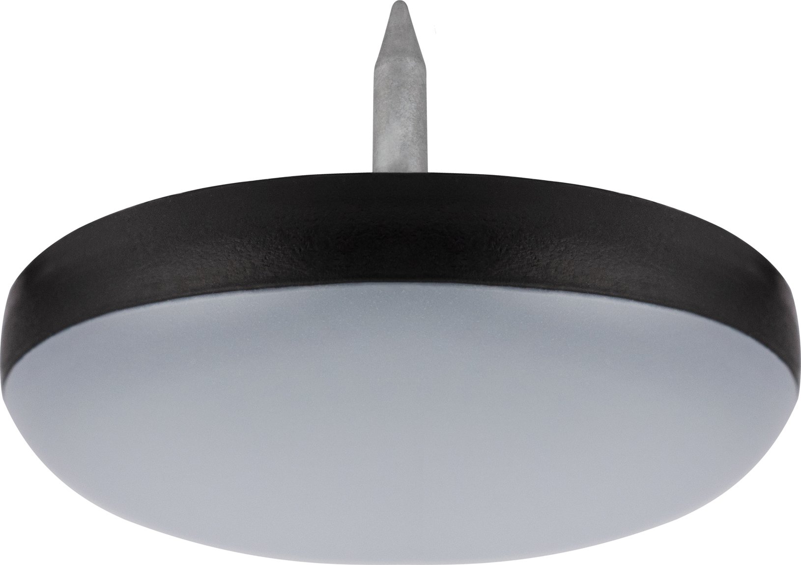 Walteco PTFE kluzák s hřebem, průměr 30mm, světle šedý, 8 ks