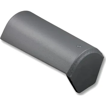 betonová krytina Střešní krytina Nelskamp hřebenáč koncový / LONGLIFE matt tmavě šedý, betonový