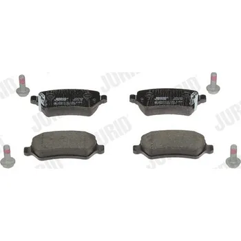Brzdová destička Sada brzdových destiček, kotoučová brzda JURID 573122D