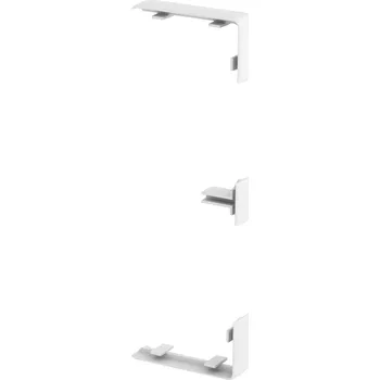 kabelová chránička OBO GK-KS45-1RW Kanálová spojka a kryt spoje 168x55x15 čistě bílá