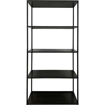 regál Recenze Landema LDM330036 5 polic černý