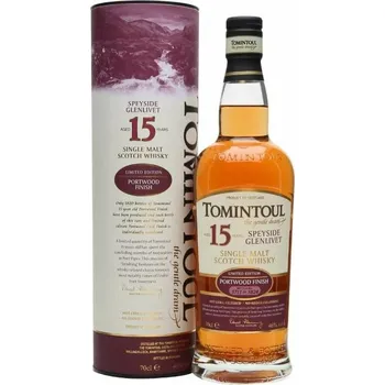 Whisky Tomintoul 15YO Portwood 0,7l 46%