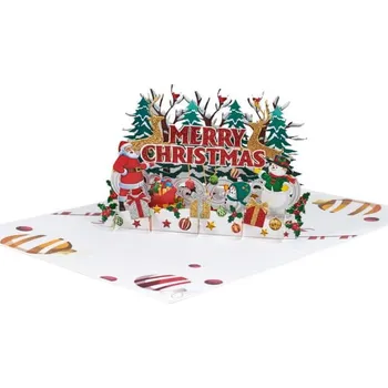 Magic Moments 3D přání Šťastné Vánoce