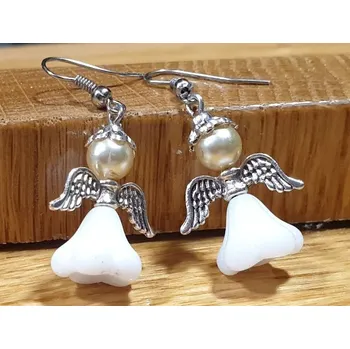 Náušnice Kreativní sada ANDĚLÍČEK - Náušnice (1pár) (náhodná barva)