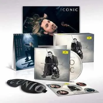 Zahraniční hudba CD/Box Set David Garrett: Iconic DLX | LTD 2022 Signed Fanbox Mit Deluxe CD A2 Poster 3d Schlafmaske Tischkalender Stickerbogen Limited Edition
