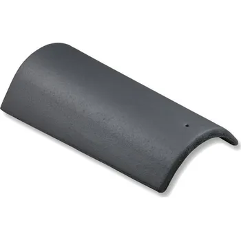 betonová krytina Střešní krytina Nelskamp hřebenáč / LONGLIFE matt tmavě šedý, betonový