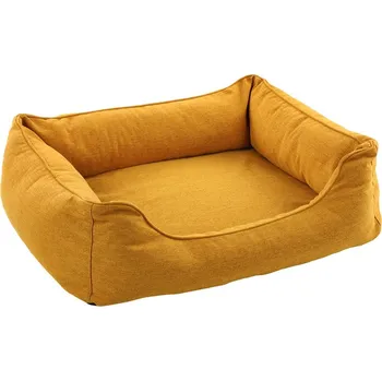 Pelíšek pro psa Pelech FLAMINGO Ziva obdélníkový okrový 80x67x22cm