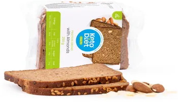 Keto dieta KetoDiet Proteinový chléb 250 g