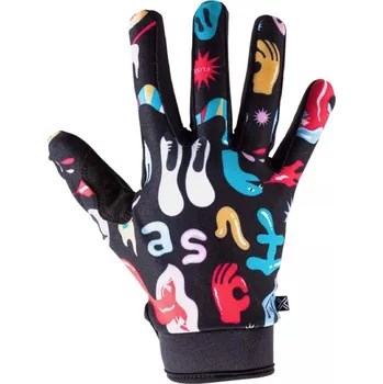 Cyklistické rukavice Rukavice - FUSE Chroma Crazy Snake - Black XL