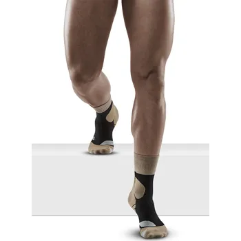 Pánské ponožky CEP Vysoké outdoorové kompresní ponožky MERINO Pánské Velikost: III, Barvy: sand/grey