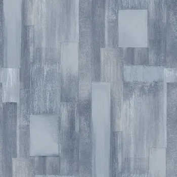 Tapeta Vliesová modrošedá geometrická tapeta na zeď M46901, Arty, Ugépa