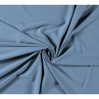 Bavlněný úplet v modré barvě 9997/999/003