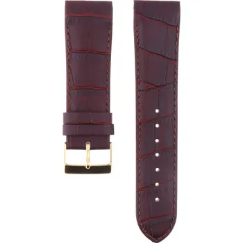 Řemínek na hodinky MPM Pánský hnědý kožený řemínek s motivem aligátoří kůže RB.10119.2422.5252.L