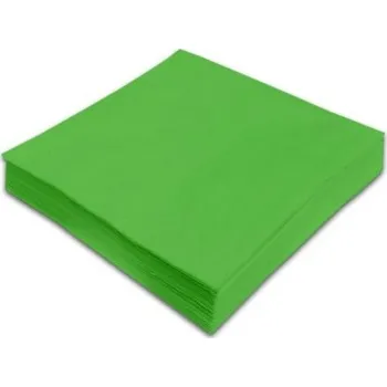 Papírový ubrousek Ubrousky Maki Unicolor C - tmavě zelená - 0400