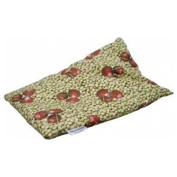 Termofor Nahřívací polštářek s třešňovými peckami potisk 20 x 30 cm