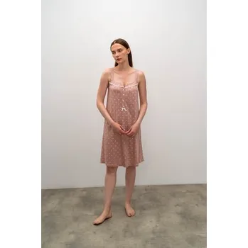 Dámská noční košile Dámská noční košile 16019 - 154 - Vamp pudr M