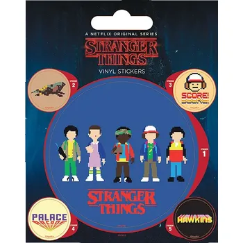 samolepka Vinylové samolepky Stranger Things - Arcade
