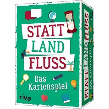 Populárně naučná literatura pro dospělé Statt Land Fluss - Das Kartenspiel