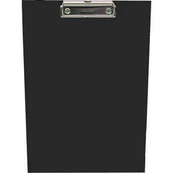 Psací podložka Deska s klipem A4, prešpan, černá